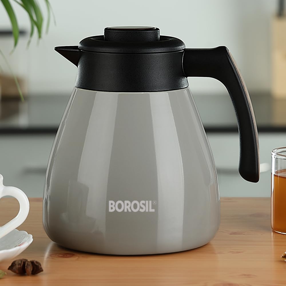 Borosil Stainless Steel Teapot Birch 1500m